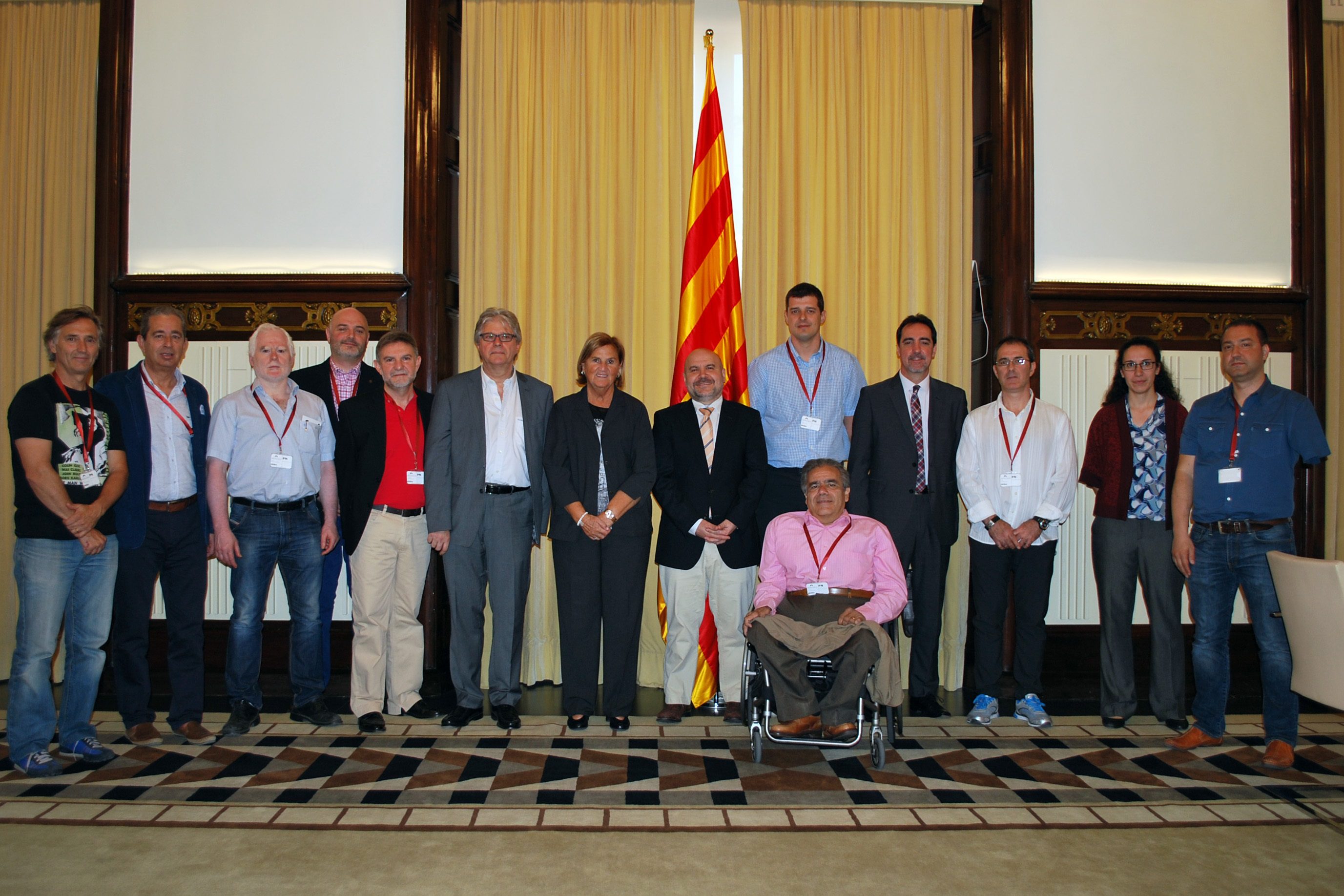 Audiència amb la Presidenta del Parlament de Catalunya, M. H. Sra. Núria de Gispert i Català