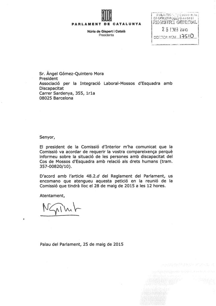 Compareixença