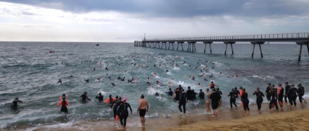 Travessa Solidària al Pont del Petroli a Badalona per l’Institut Guttmann
